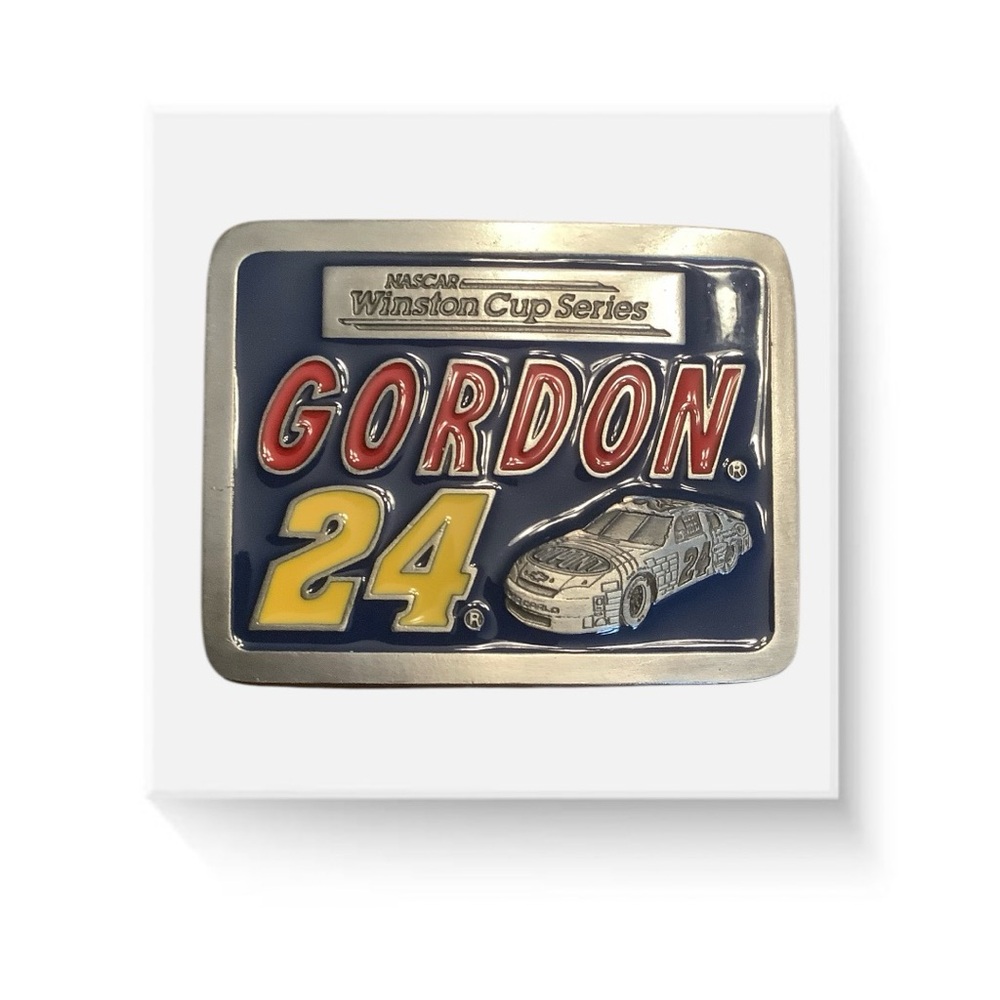 Vintage 1998 Gordon 24 NASCAR Winston Cup Series Belt Buckle